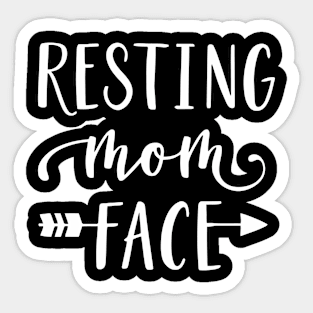 Resting Mom Sticker